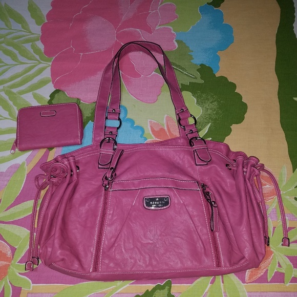 Rosetti Handbags - Rosetti EST 1994 Pink  Satchel with Wallet